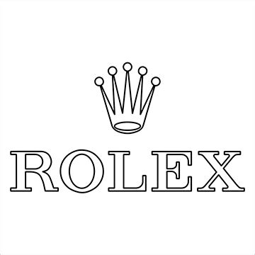 rolex laser logo|Rolex logo drawing.